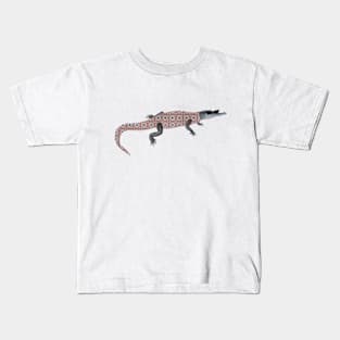 Crocodile with sunglasses Stars pattern Kids T-Shirt